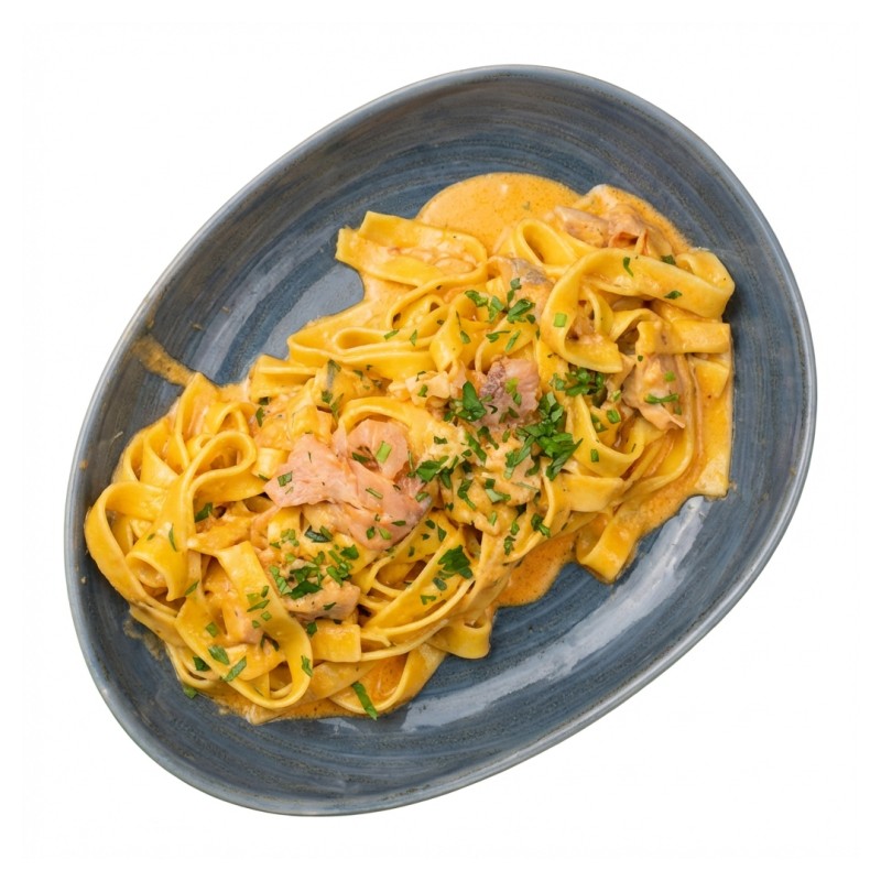 Tagliatelle Ai Due Salmoni