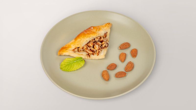 Home-Made Baklava With Almonds
