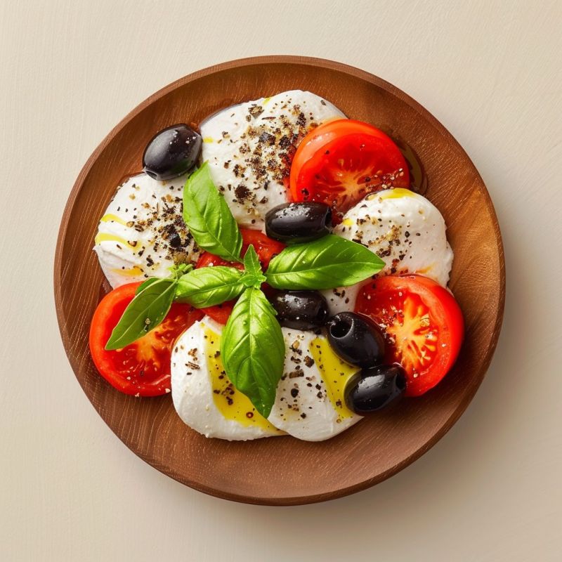 Caprese À La Mozzarella De Buflonne