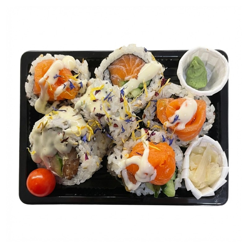 208 Big Tempura Saumon Cheese Frit