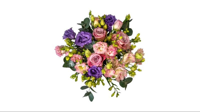 Pink And Lilac Bouquet (Medium)