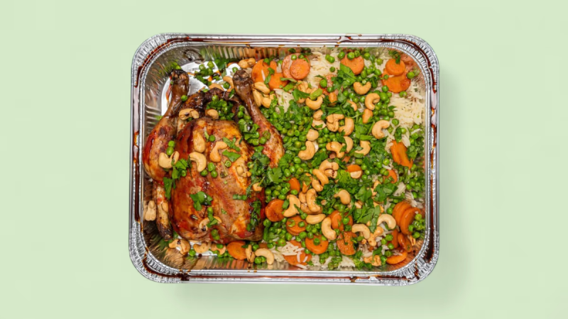 Poulet Complet Farci À L'orientale