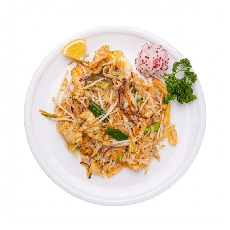 91 -Nouilles Sautées Au Poulet