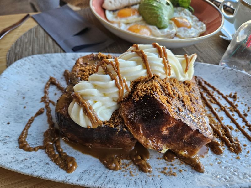 French Toast Aux Fruits Exotiques