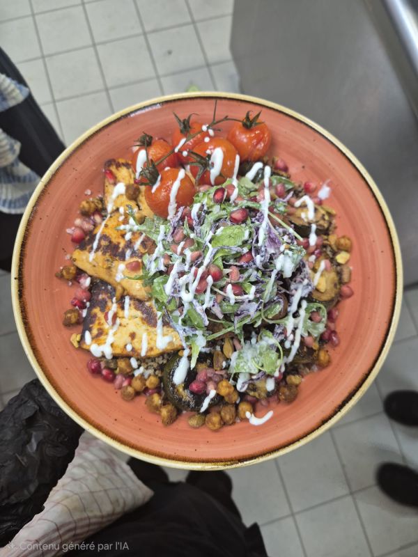 Glow Bowl Halloumi