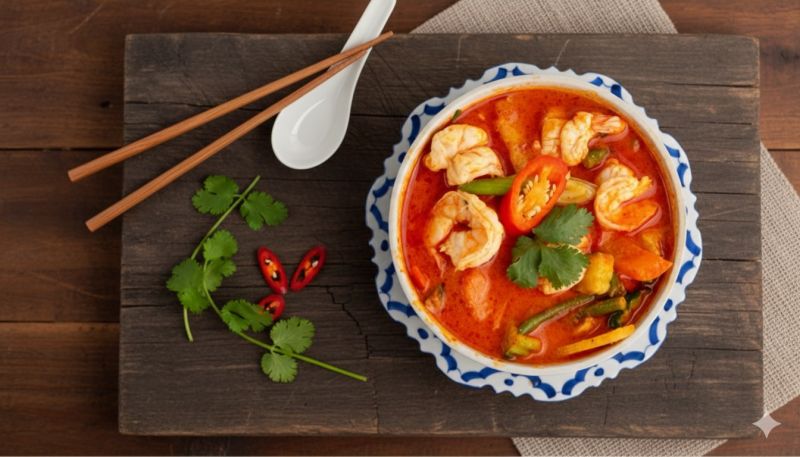 C1) Red Curry