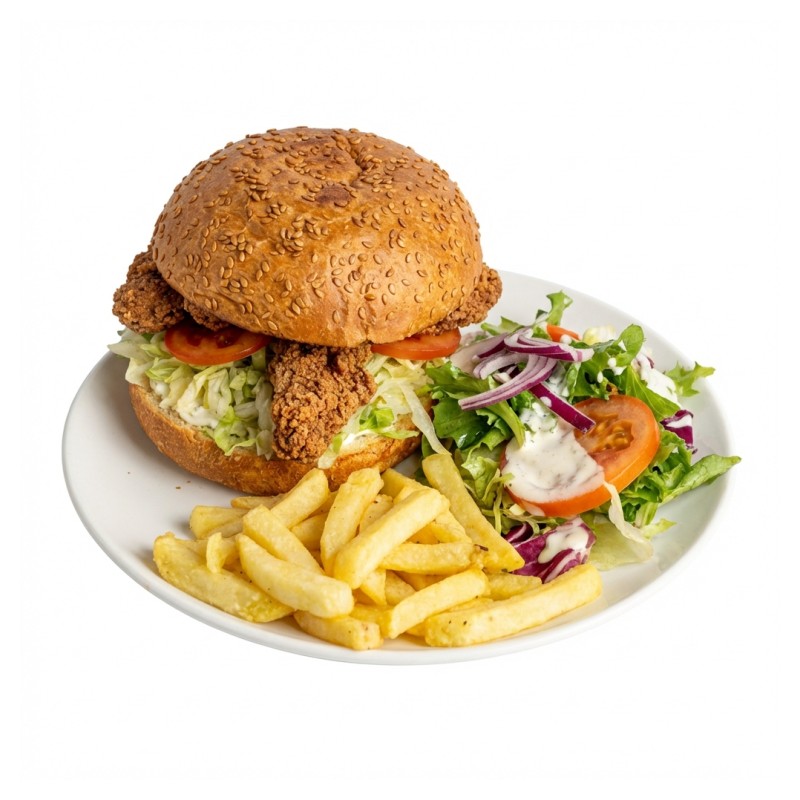 Crossfire Chicken Burger