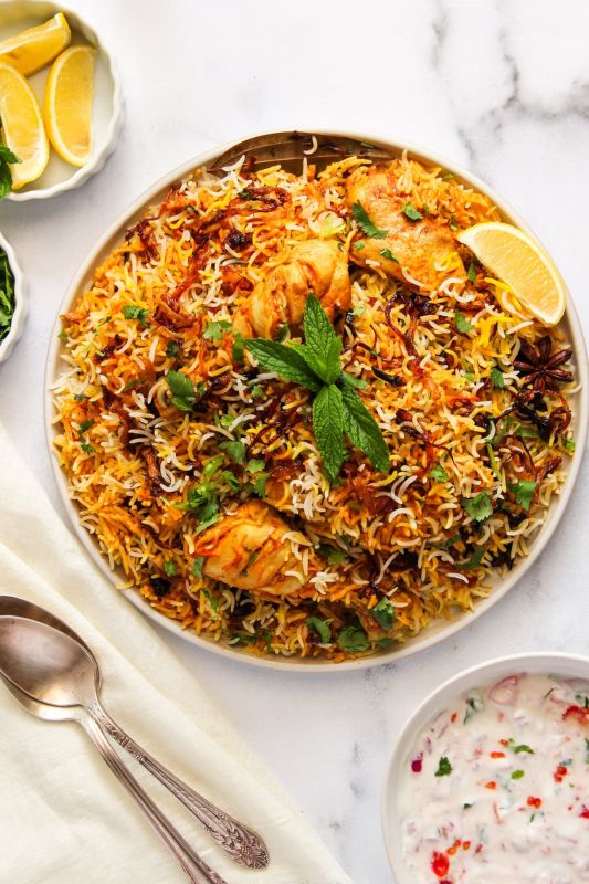 Hyderabaadi Chicken Dum Biryani