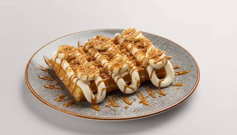 Gauffre De Bruxelles Banana Speculoos