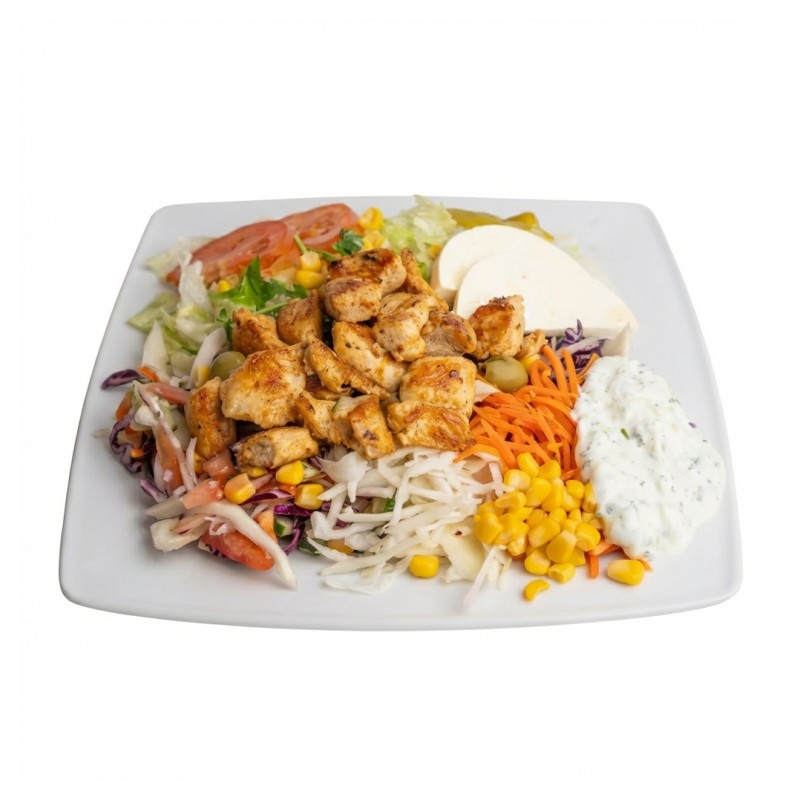 Salade De Brochettes Poulet
