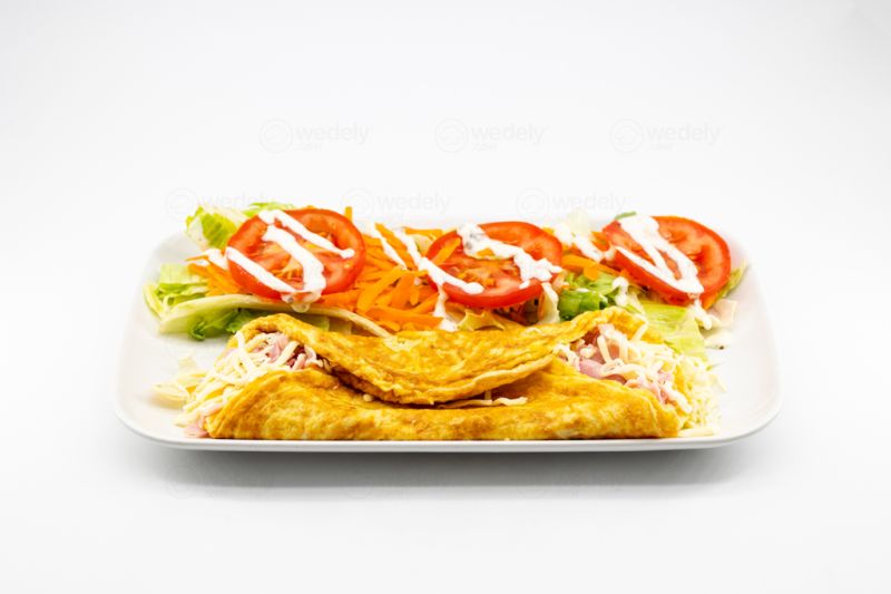 Omelette Jambon & Fromage