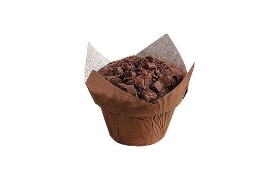 Vegan Double Chocolate Muffin