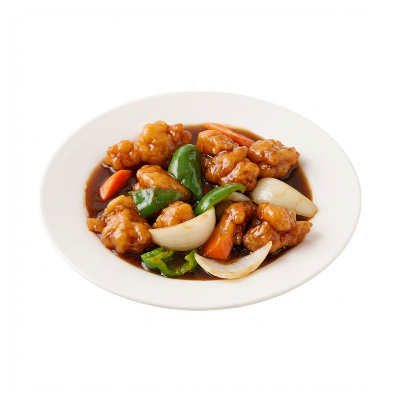 34 Poulet Sauté À La Sauce Aigre-Douce