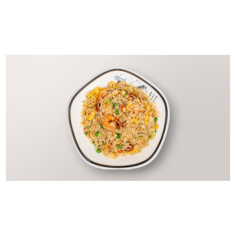 72 Riz Sauté Aux Scampis