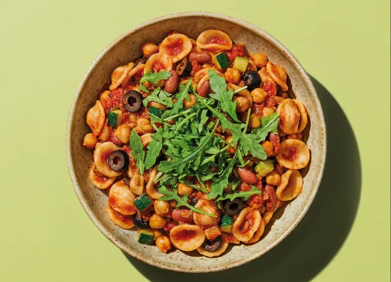 Orecchiettes Aux Légumes Du Soleil Et Roquette