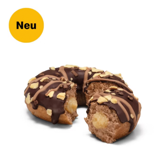 Schoko-Banane Donut