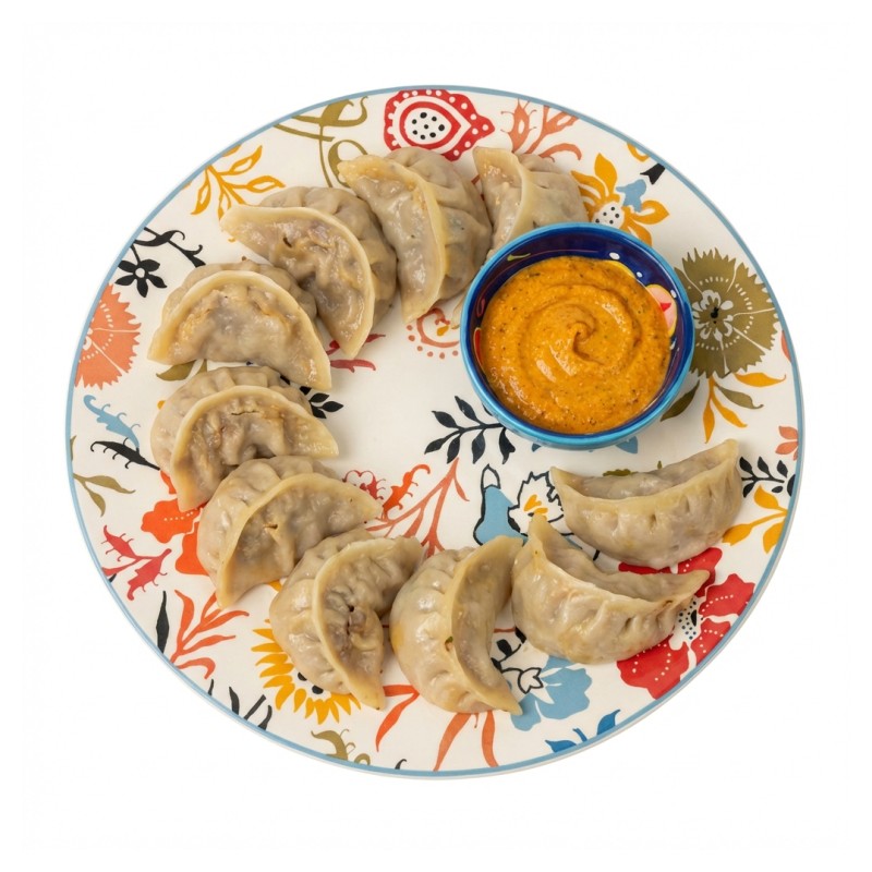 5. Beef Momos