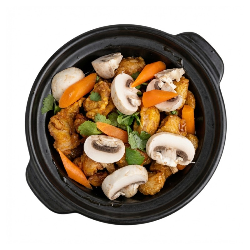 Poulet Au Curry Rouge