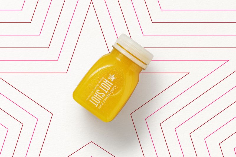 Hot Shot Pomme, Orange & Curcuma