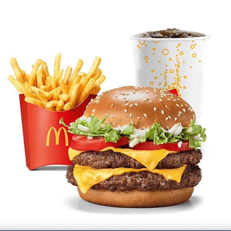Mcmenu Double Hamburger Royal Ts