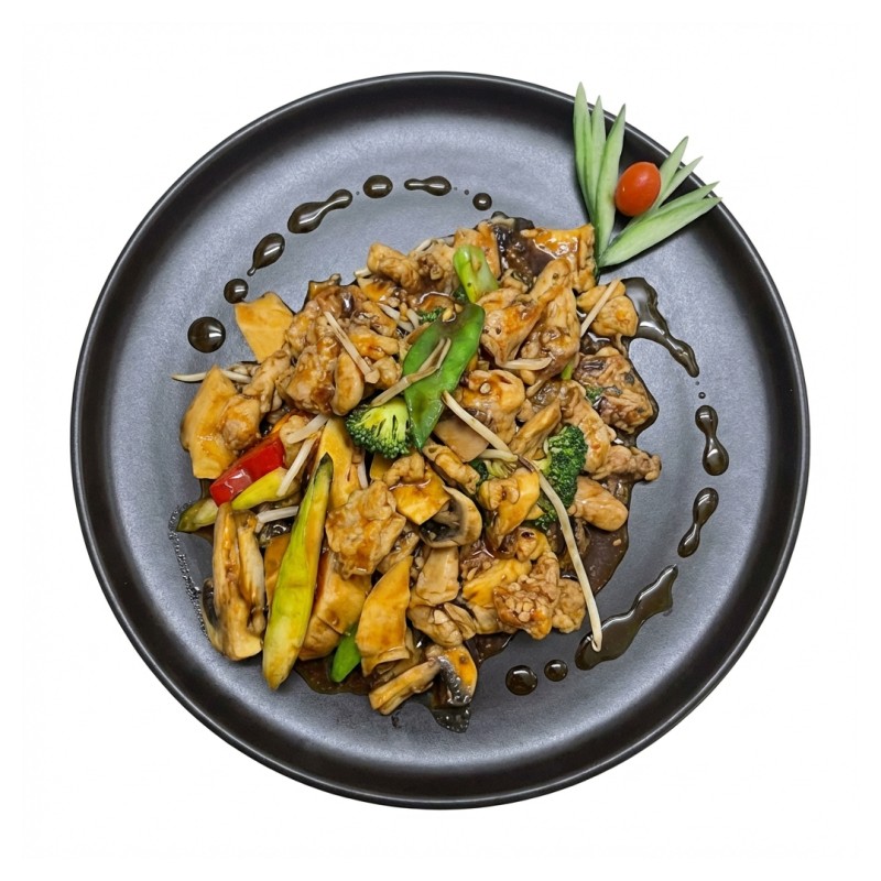 112. Poulet Aux Cacahuétes Piquante