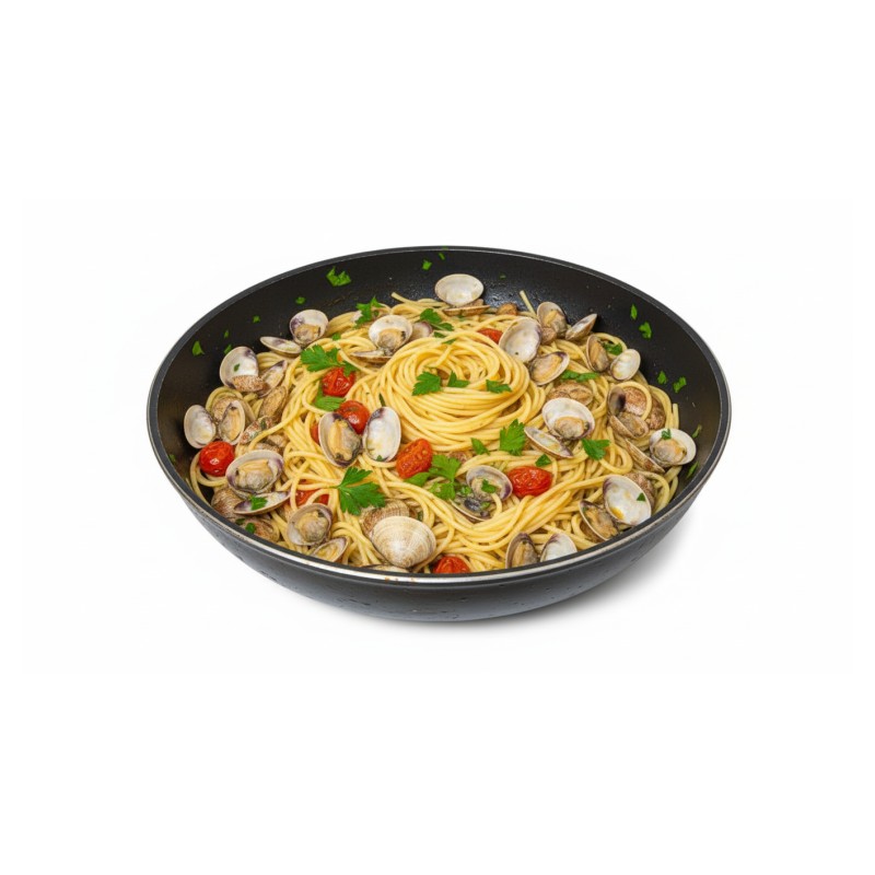 Linguine Ou Schiaffoni Alle Vongole