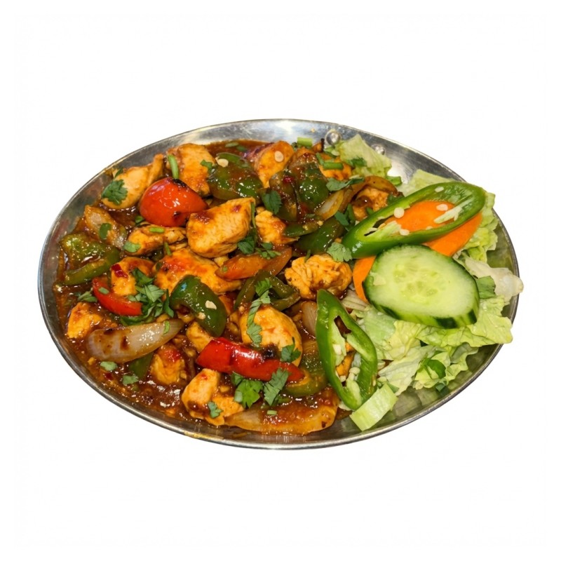 62. Chili Chicken (Hot / Épicé)