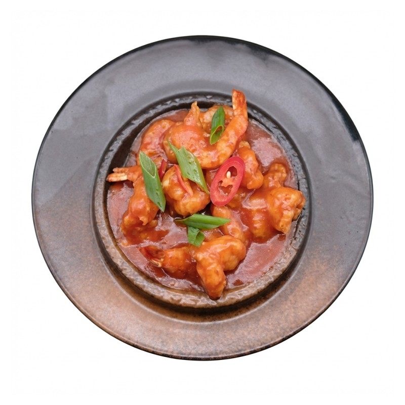 Gambas Épicées À La Sauce Tomate