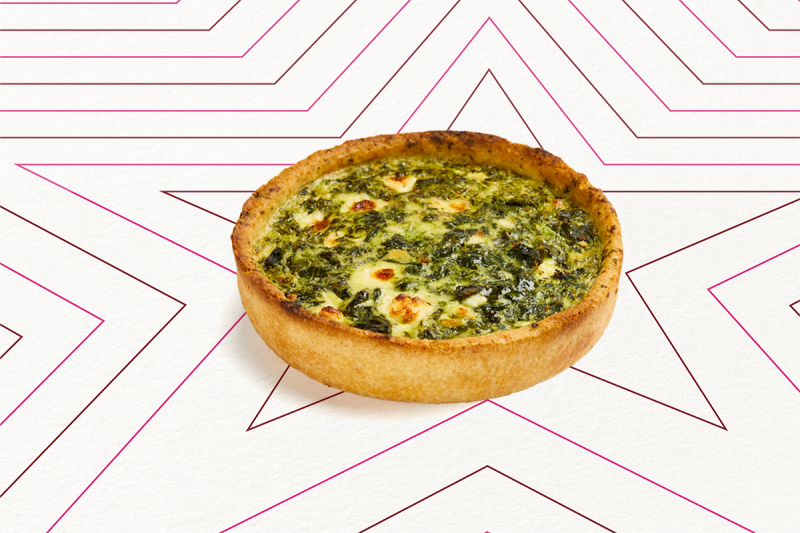 Tarte Chèvre Épinards