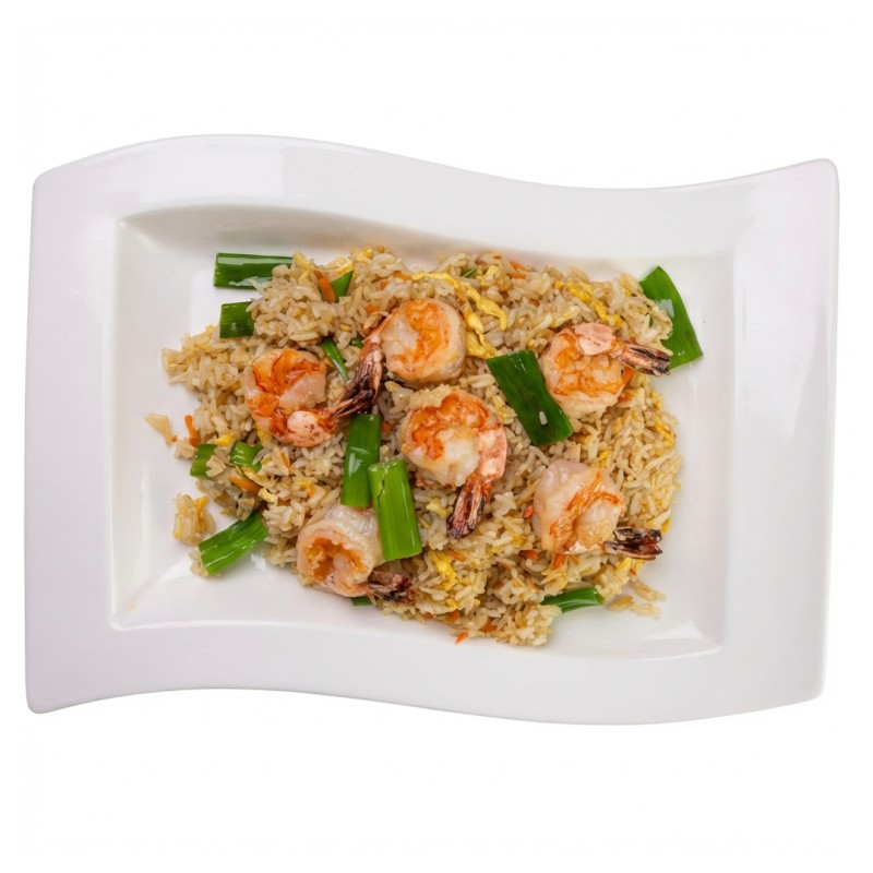 803 Riz Sauté Aux Scampis