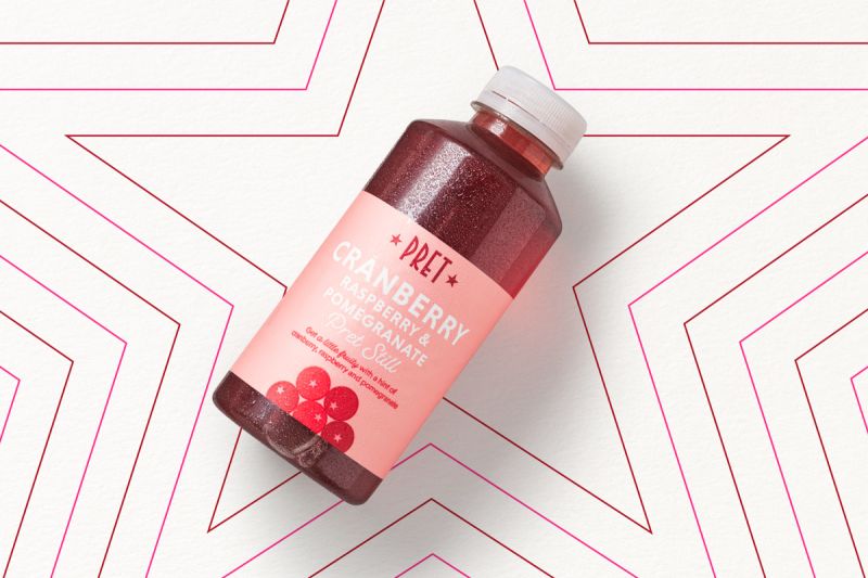 Eau Aromatisée Framboise & Canneberge