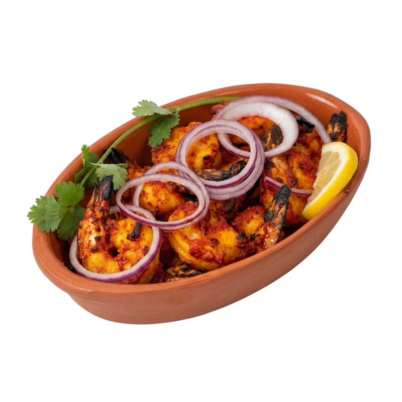 52. Prawns Tandoori