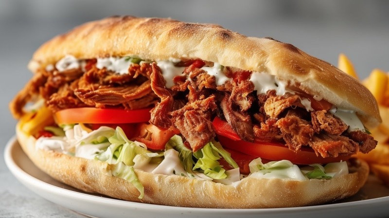 Menu Sandwich Kebab