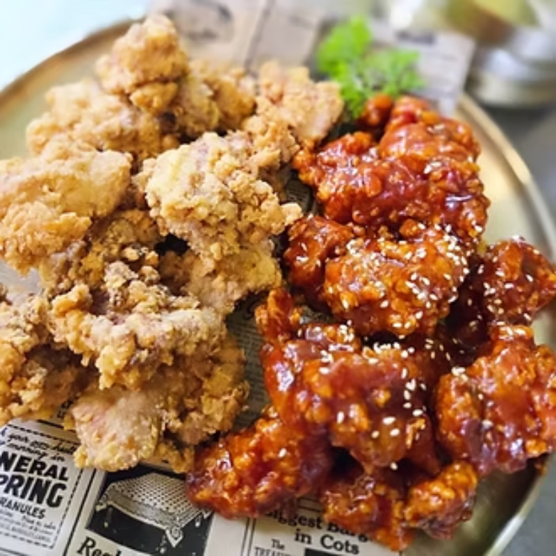 Half And Half Chicken