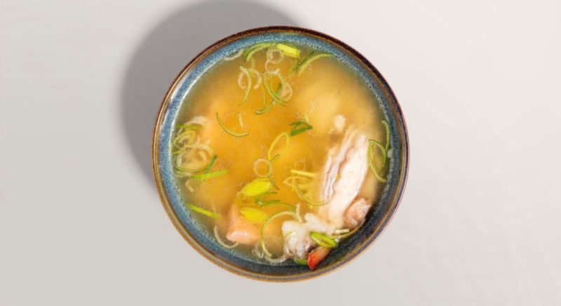 E7. Soupe Miso Du Chef Avec Poisson
