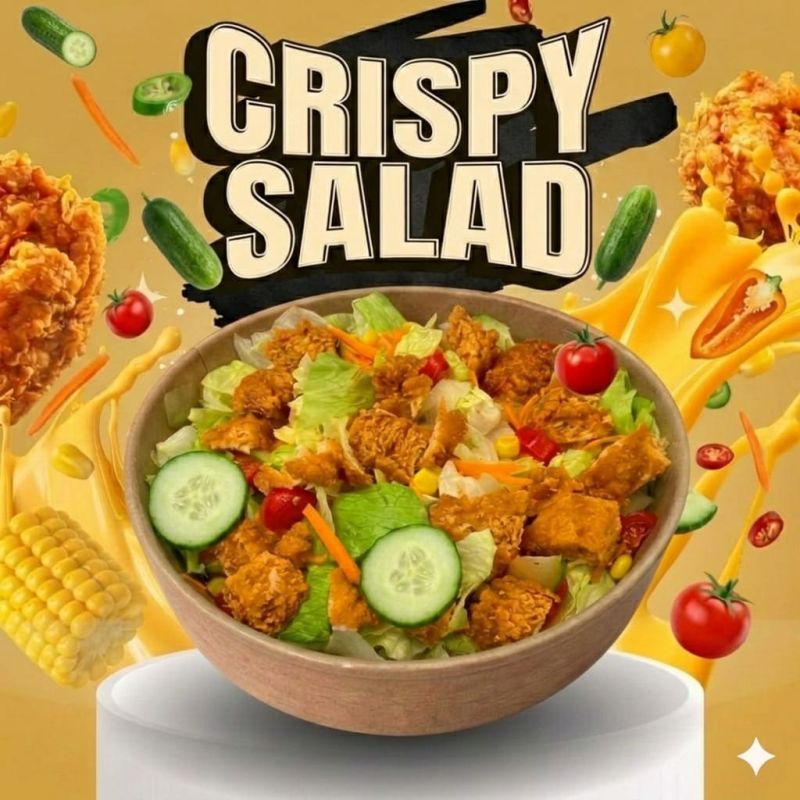 Crispy Salad Halal