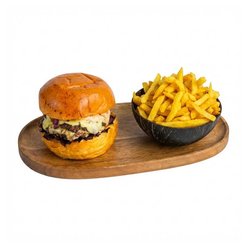 Blue Cheese Smash Burger