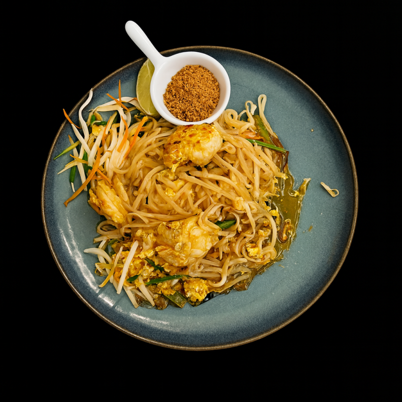 (02) Nouilles Sautées Aux Crevettes