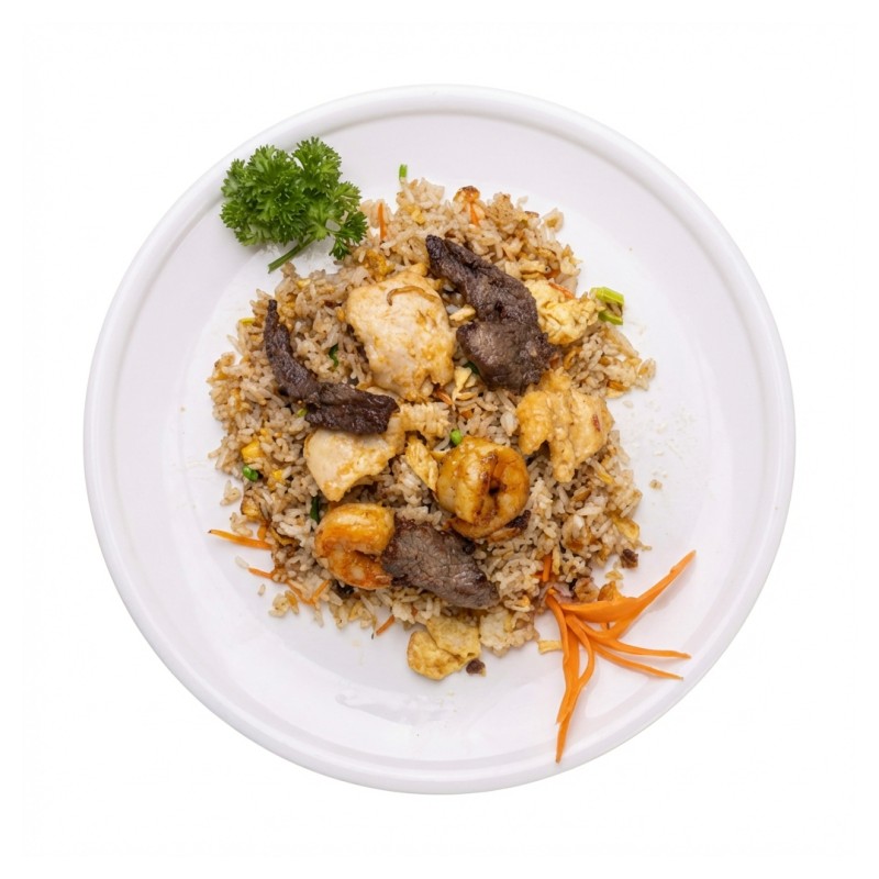 87 - Riz Sauté Aux Trois Delices