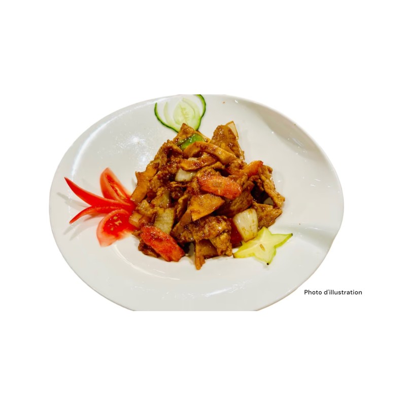 602 Porc Kung Pao Aux Cacahuètes