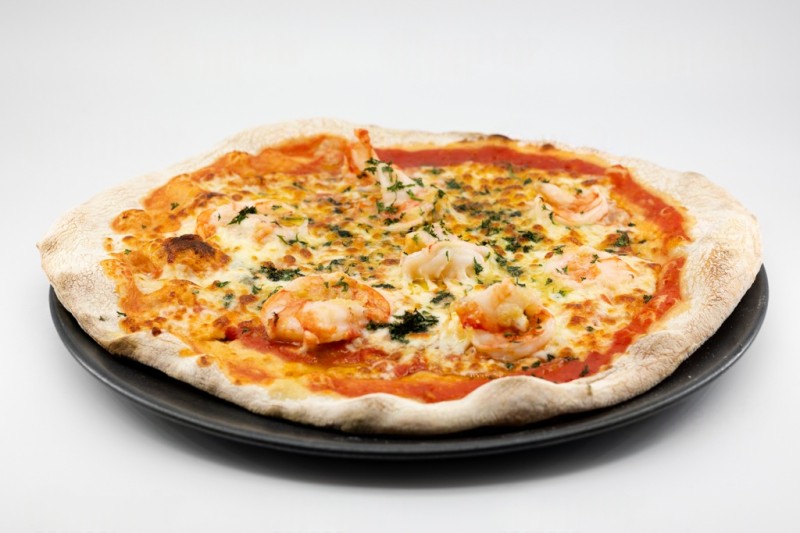 Pizza Scampis