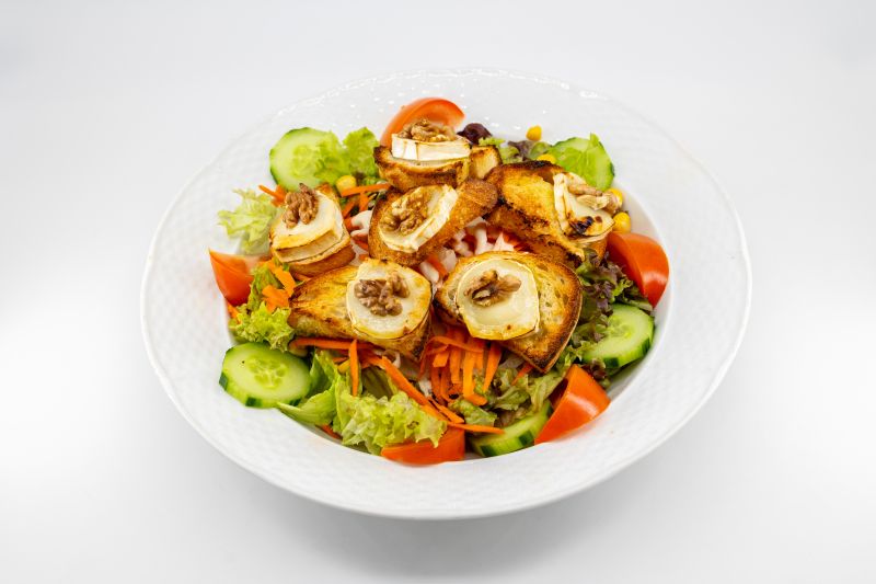 Salade De Chèvre Chaud Et Miel