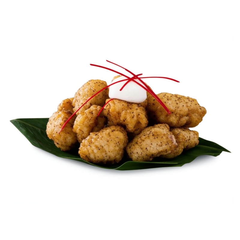 Calamar Sel Et Poivre Plat