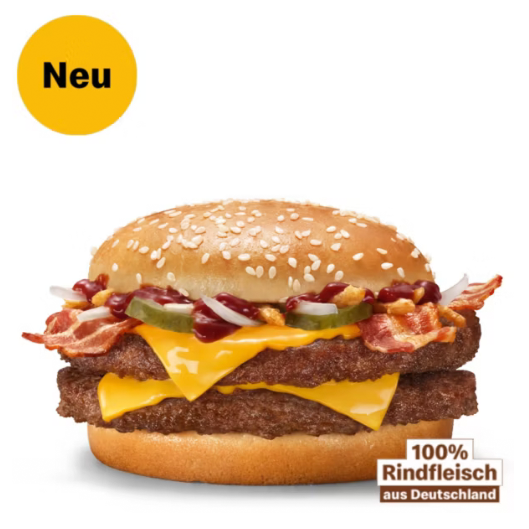 Double Hamburger Royal Bacon Bbq