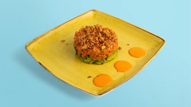 Tartare De Saumon Ou De Thon À L’asiatique