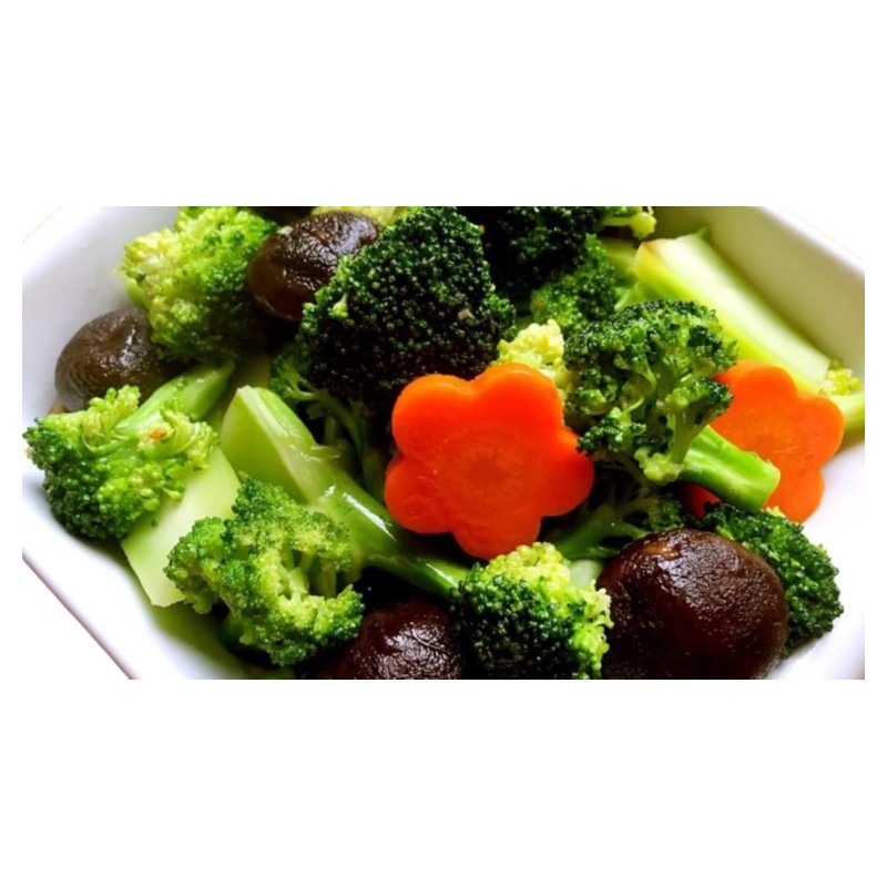 V3 Champignons Chinois Et Brocolis Sautés