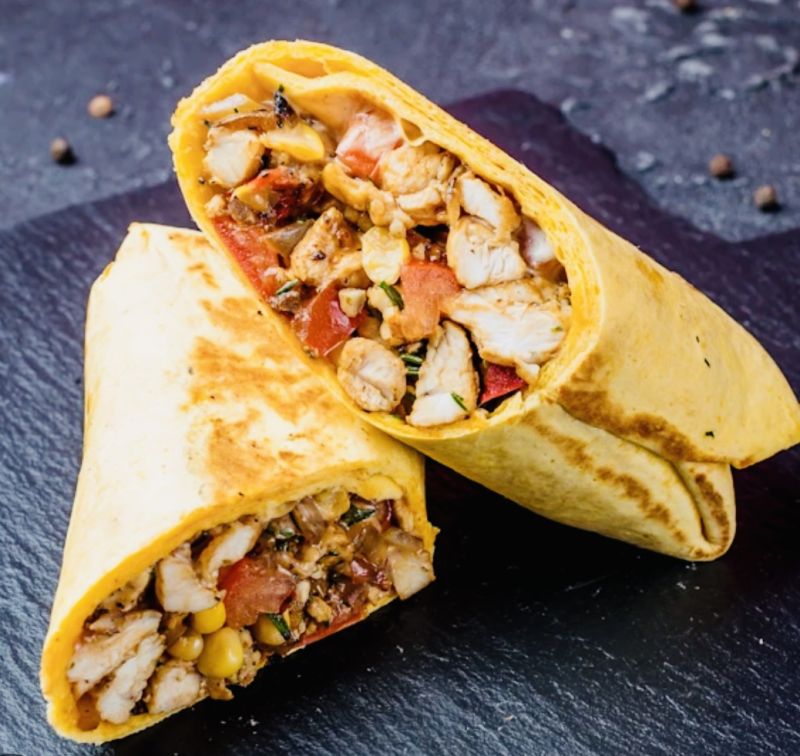 Grilled Chicken Burrito