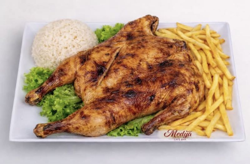 Frango Inteiro Menu / Grilled Chicken Menu - Whole Chicken