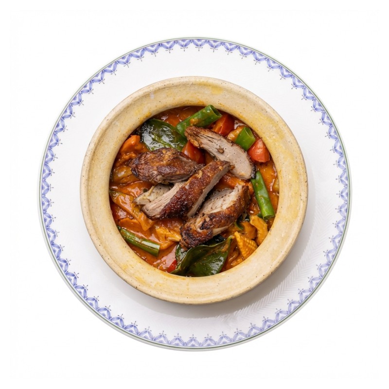 T9 - Canard Au Curry Rouge Thaï