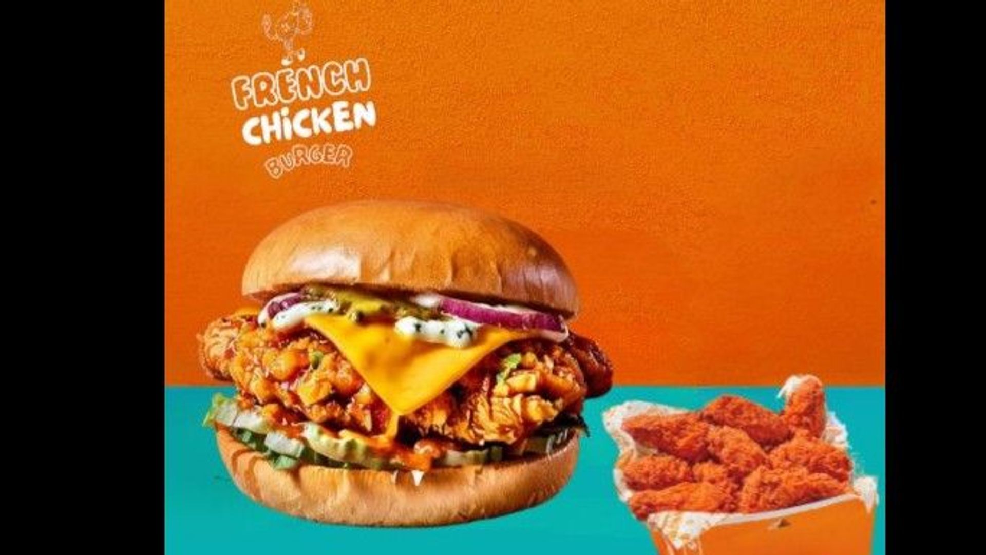Combo's Mighty Chicken Burger